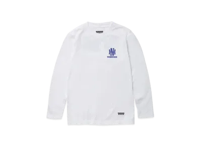 NEIGHBORHOOD OT . Tee LS-4 "White/Blue"