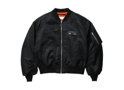 LUKER by NEIGHBORHOOD x Keisuke Baba feat. Jamie Morgan MA-1 Flight Jacket "Black"