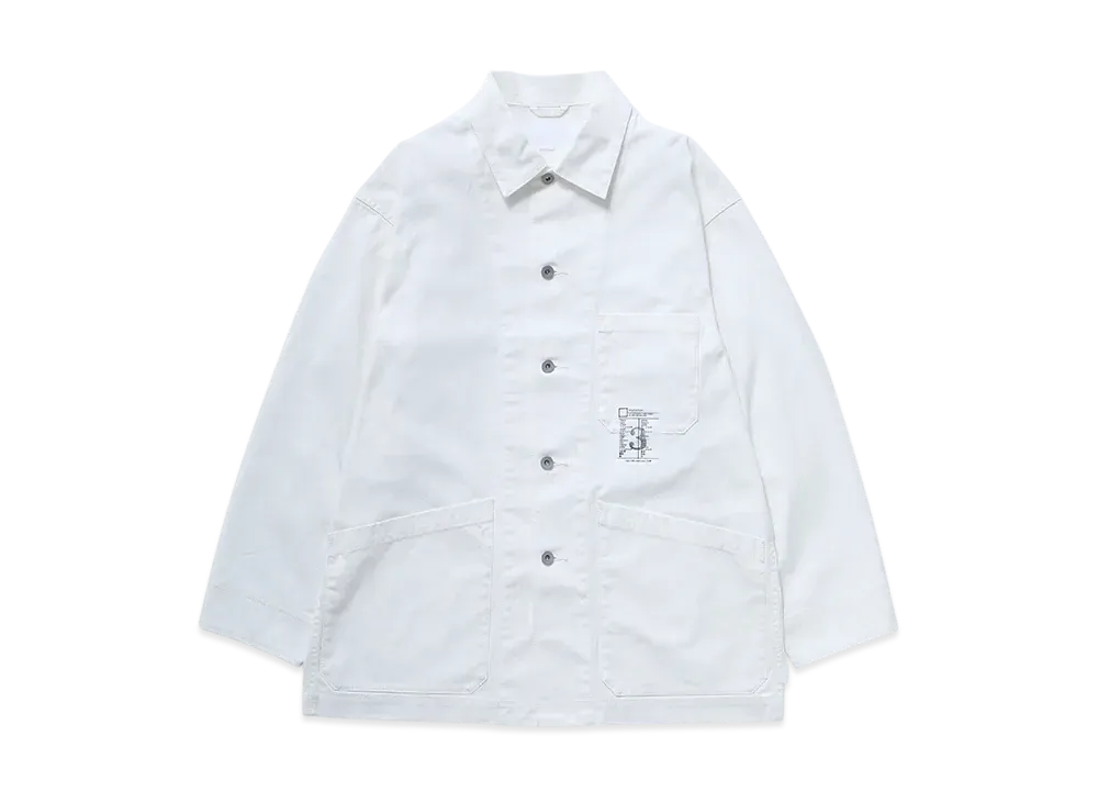 NEIGHBORHOOD BW . Short Coat "White"