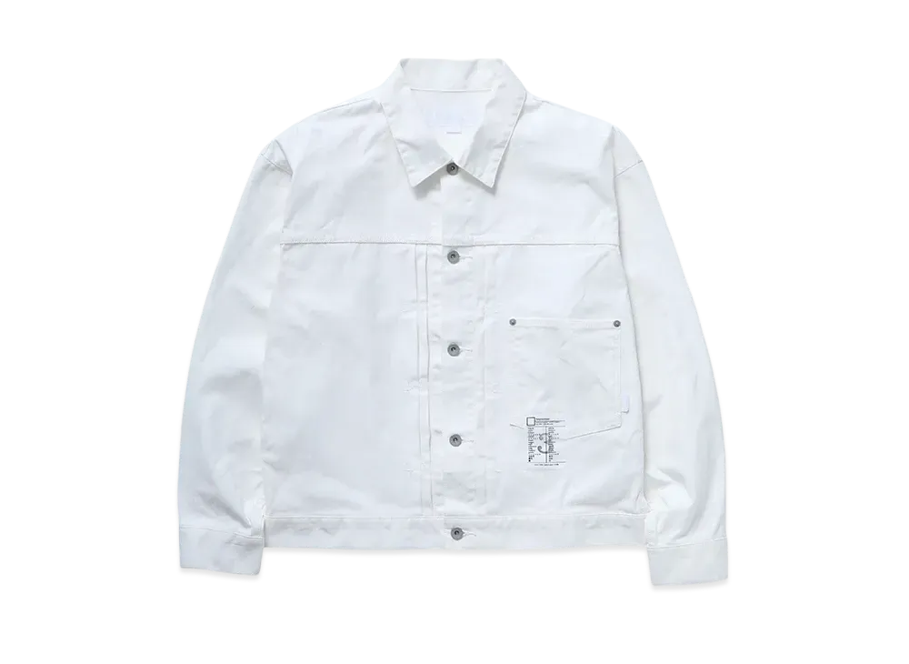 NEIGHBORHOOD BW . Type-1 Jacket "White"