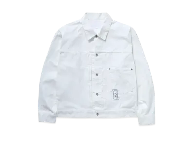 NEIGHBORHOOD BW . Type-1 Jacket "White"