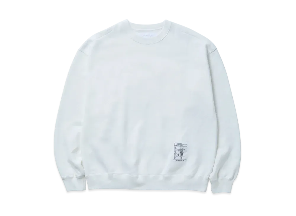 NEIGHBORHOOD BW . Sweat Shirt LS "White"