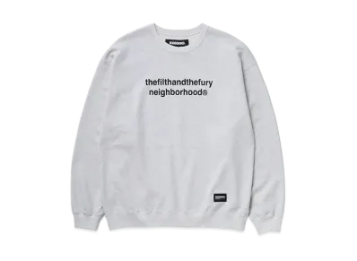 NEIGHBORHOOD Solid Sweat Shirt LS "Off White"