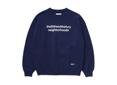 NEIGHBORHOOD Solid Sweat Shirt LS "Navy"