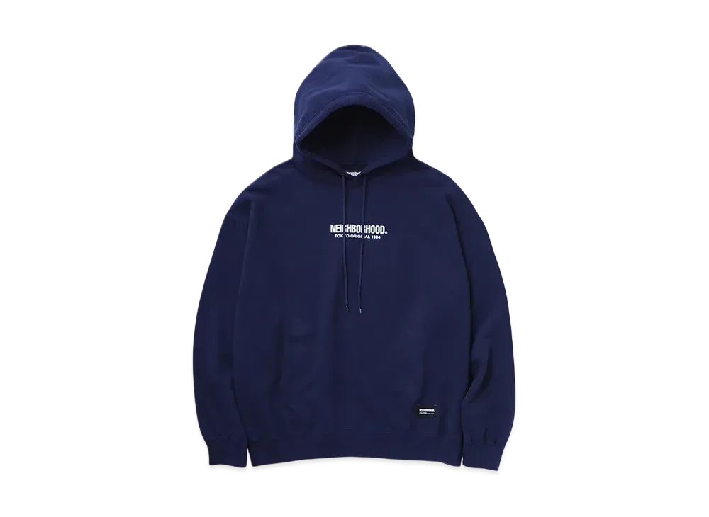 NEIGHBORHOOD Solid Sweat Hoodie LS "Navy"
