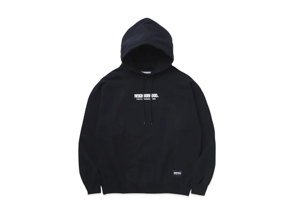 NEIGHBORHOOD Solid Sweat Hoodie LS "Black"