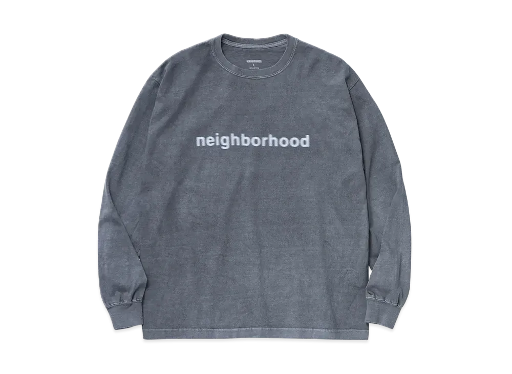 NEIGHBORHOOD NH . Tee LS-3 "Gray"