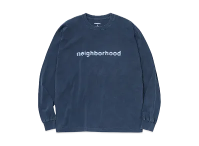 NEIGHBORHOOD NH . Tee LS-3 "Navy"