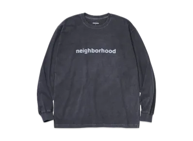 NEIGHBORHOOD NH . Tee LS-3 "Black"