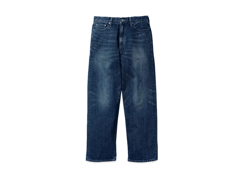 NEIGHBORHOOD Washed Denim DP Wide Pants "Indigo"