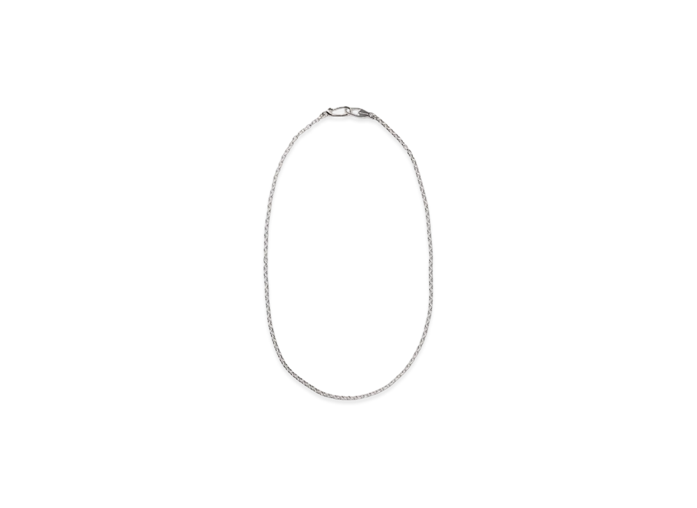 NEIGHBORHOOD Silver Fine Chain Necklace "Silver"