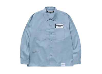 NEIGHBORHOOD Classic Work Shirt LS-2 "Blue Gray"