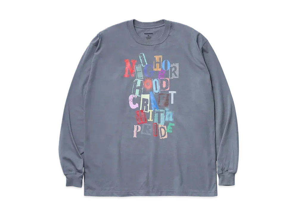 NEIGHBORHOOD NH . Tee LS-11 "Gray"