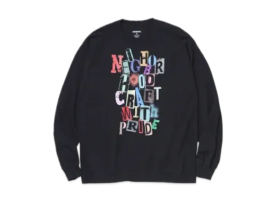 NEIGHBORHOOD NH . Tee LS-11 "Black"