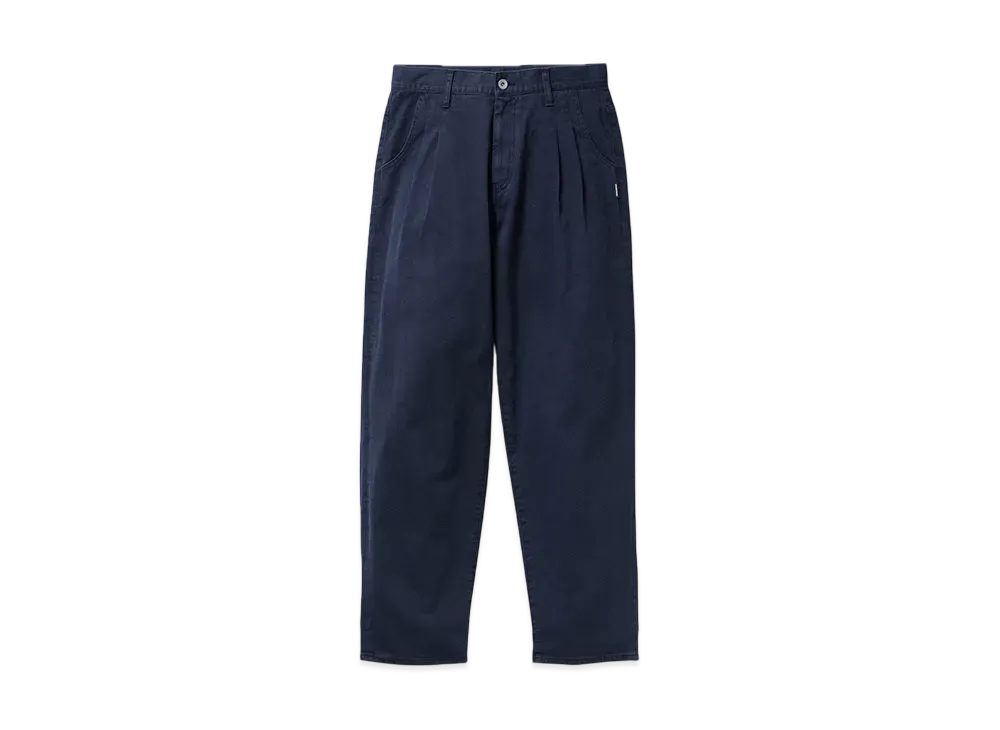 NEIGHBORHOOD Baggysilhouette Two Tuck Pants "Navy"