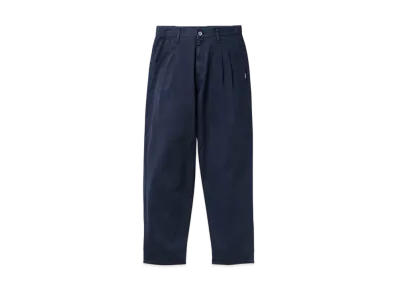 NEIGHBORHOOD Baggysilhouette Two Tuck Pants "Navy"