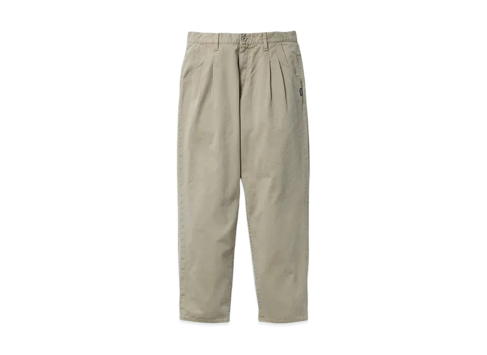 NEIGHBORHOOD Baggysilhouette Two Tuck Pants "Beige"