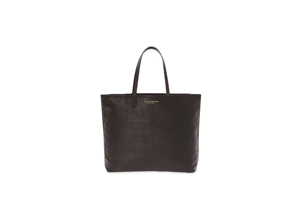 NEIGHBORHOOD Coated Tote Bag "Brown"