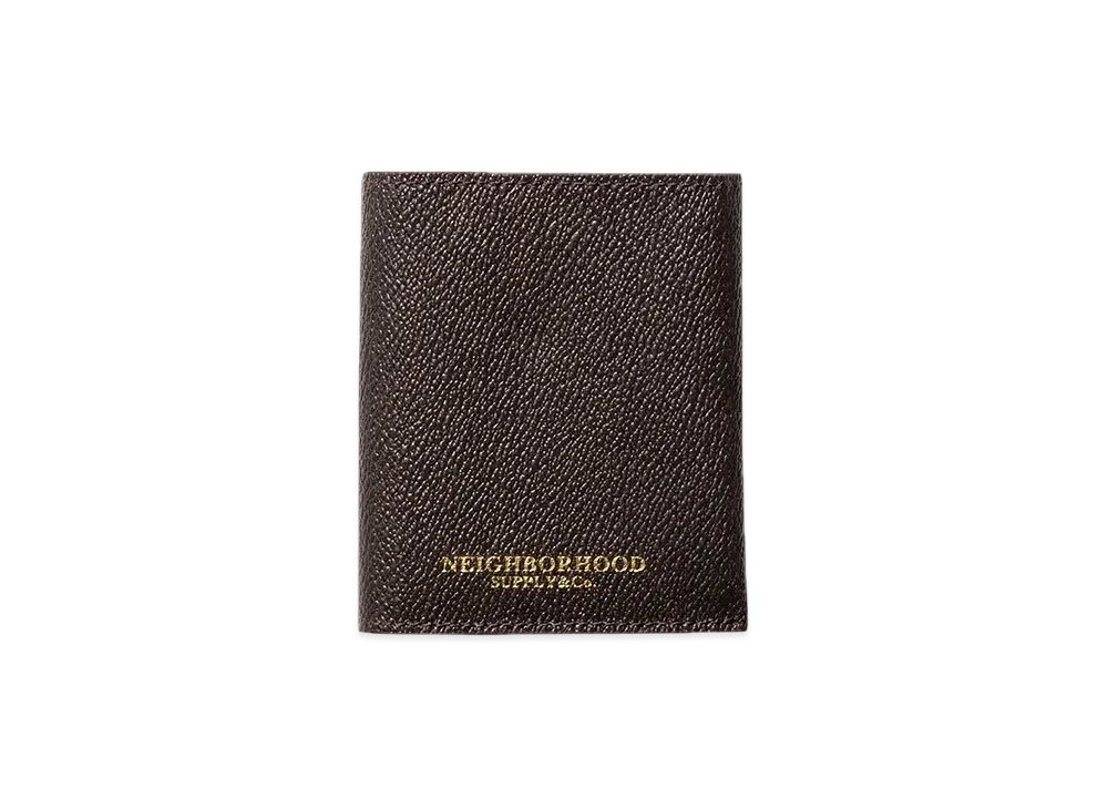 NEIGHBORHOOD Coated Wallet "Brown"
