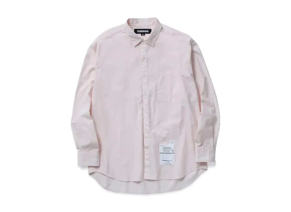 NEIGHBORHOOD Trad Shirt LS "Pink"