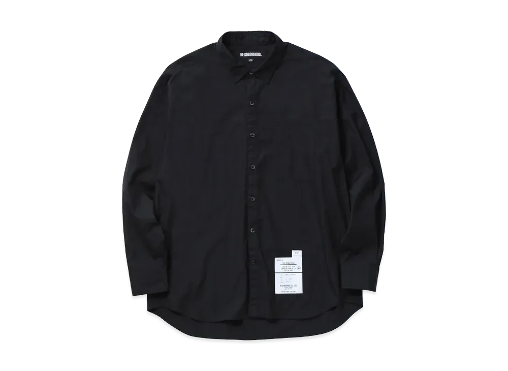 NEIGHBORHOOD Trad Shirt LS "Black"