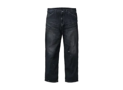 NEIGHBORHOOD Washed LW Denim Utility Pants "Black"