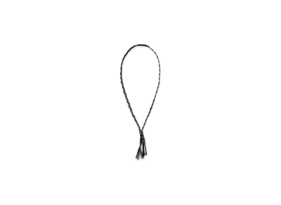 NEIGHBORHOOD CS Braid Necklace "Gray/Black"