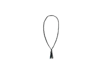 NEIGHBORHOOD CS Braid Necklace "Black/Saxe"