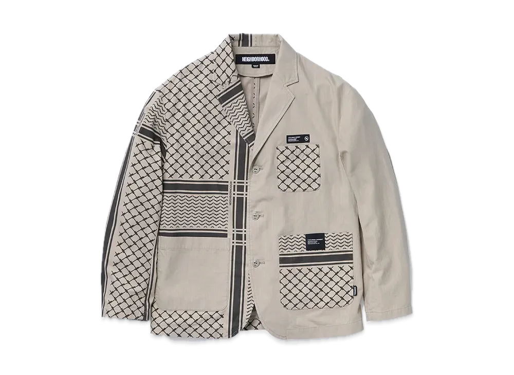 NEIGHBORHOOD PT Shemagh 3B Jacket "Beige"