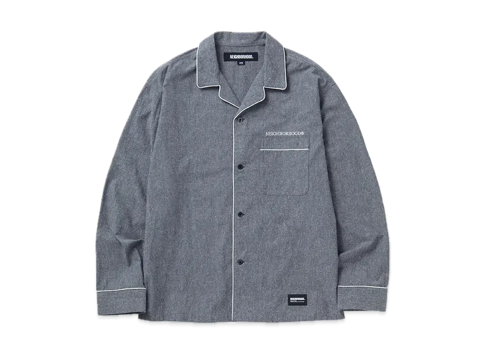 NEIGHBORHOOD PJ Shirt LS "Gray"