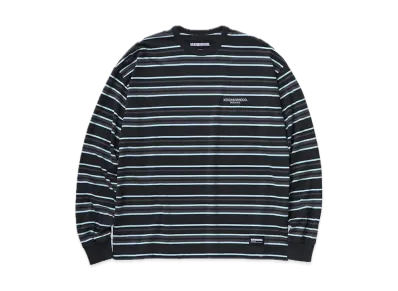 NEIGHBORHOOD Border Crewneck LS "Saxe"