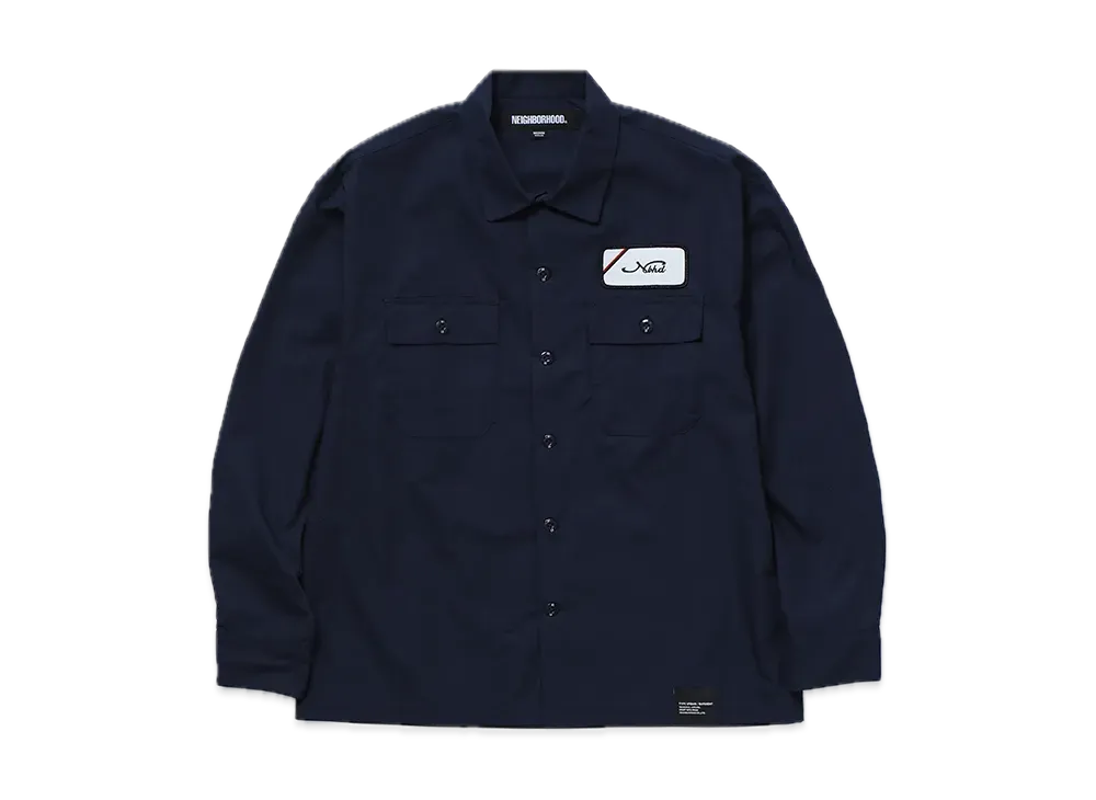 NEIGHBORHOOD Classic Work Shirt LS-1 "Navy"