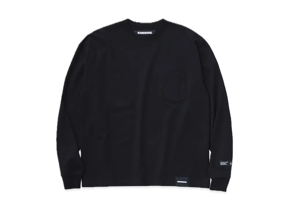 NEIGHBORHOOD Classic Crewneck-P LS "Black"