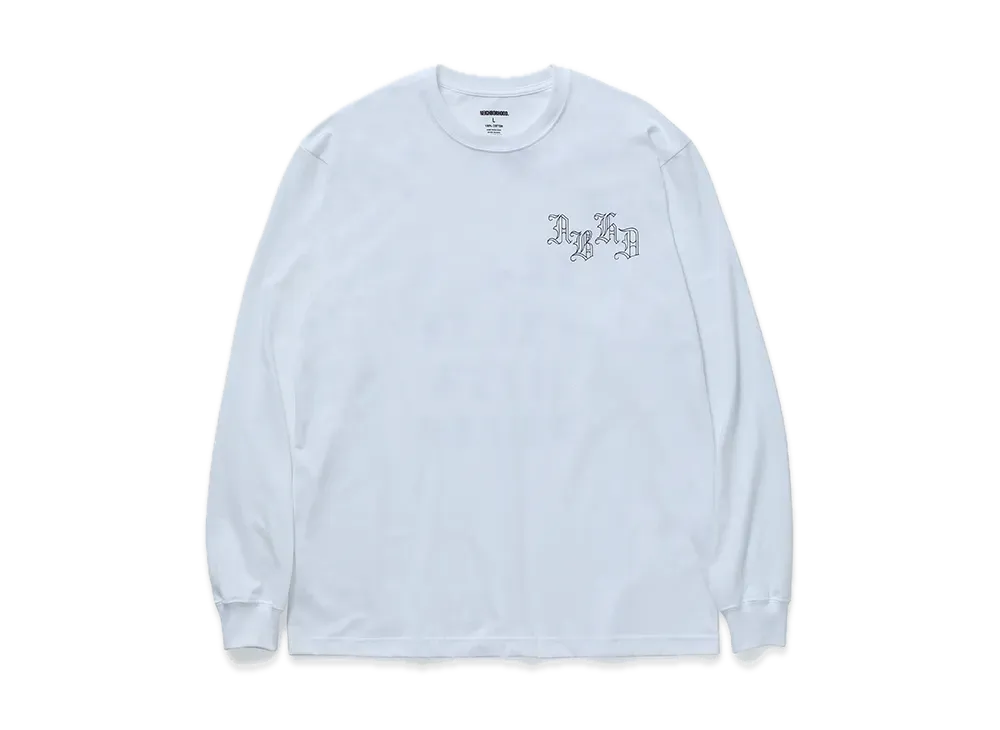 NEIGHBORHOOD NH . Tee LS-5 "White"