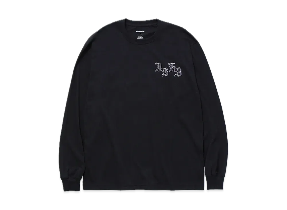 NEIGHBORHOOD NH . Tee LS-5 "Black"