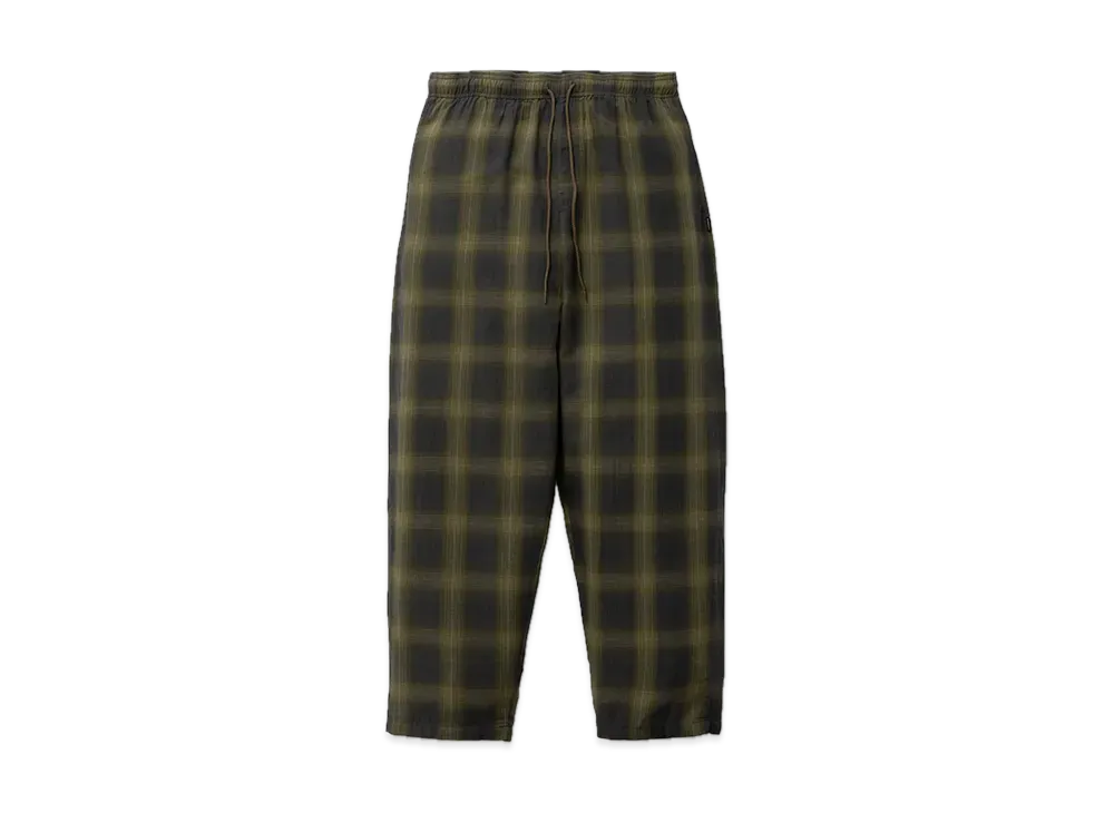 NEIGHBORHOOD Hombre Check Easy Pants "Charcoal/Mustard"