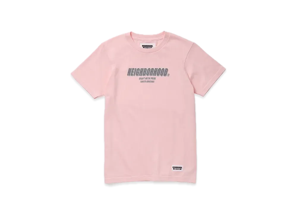 NEIGHBORHOOD OT . Tee SS-1 "Pink"