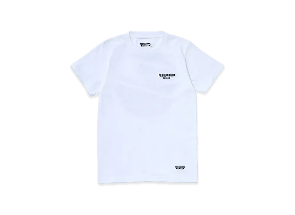 NEIGHBORHOOD OT . Tee SS-2 "White/Black"