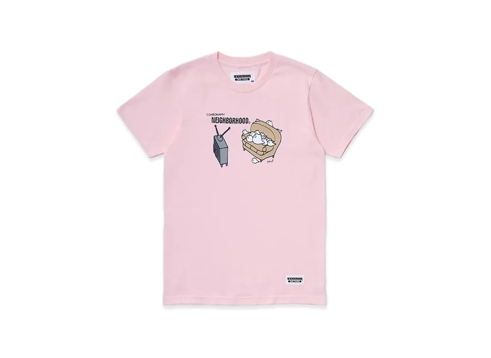NEIGHBORHOOD OT . Tee SS-10 "Pink"