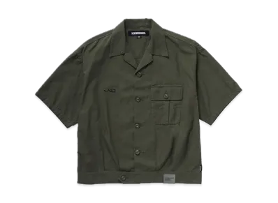 NEIGHBORHOOD Belted Officer Shirt SS "Olive Drab"