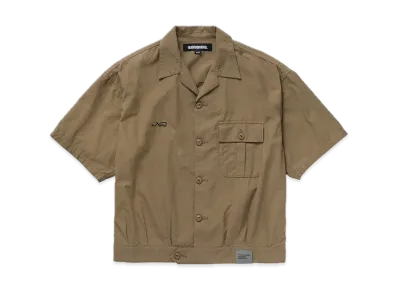 NEIGHBORHOOD Belted Officer Shirt SS "Beige"