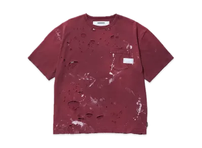 NEIGHBORHOOD Savage Crewneck-P SS "Burgundy"