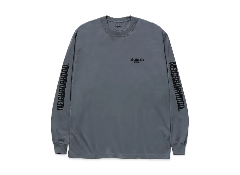 NEIGHBORHOOD NH . Tee LS-1 "Gray"