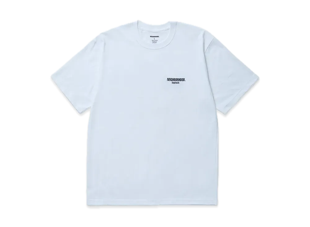 NEIGHBORHOOD NH . Tee SS-2 "White/Black"