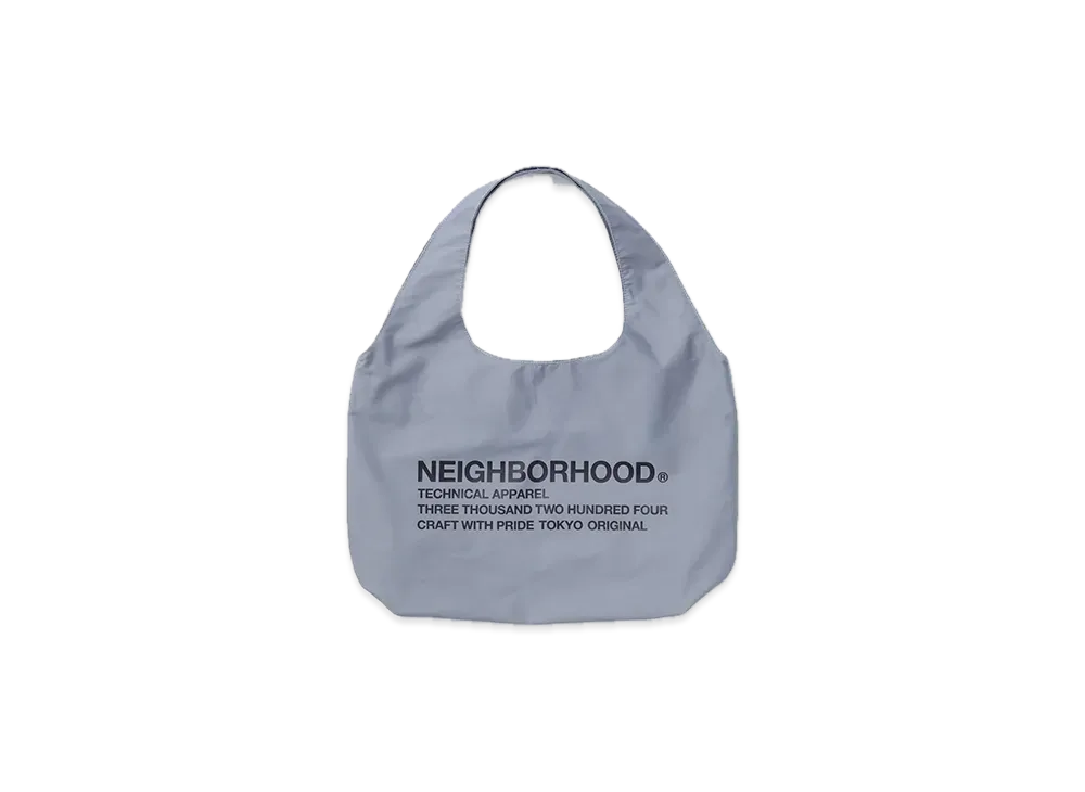 NEIGHBORHOOD Logo Tote Bag "Gray"