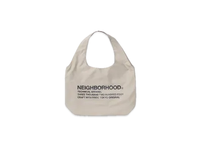 NEIGHBORHOOD Logo Tote Bag "Beige"