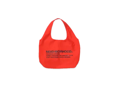 NEIGHBORHOOD Logo Tote Bag "Orange"
