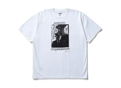 NEIGHBORHOOD x PAUL SIMONON Tee SS-1 "White"