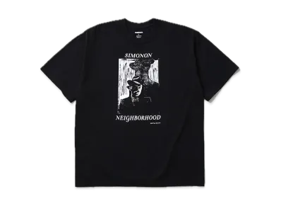 NEIGHBORHOOD x PAUL SIMONON Tee SS-1 "Black"