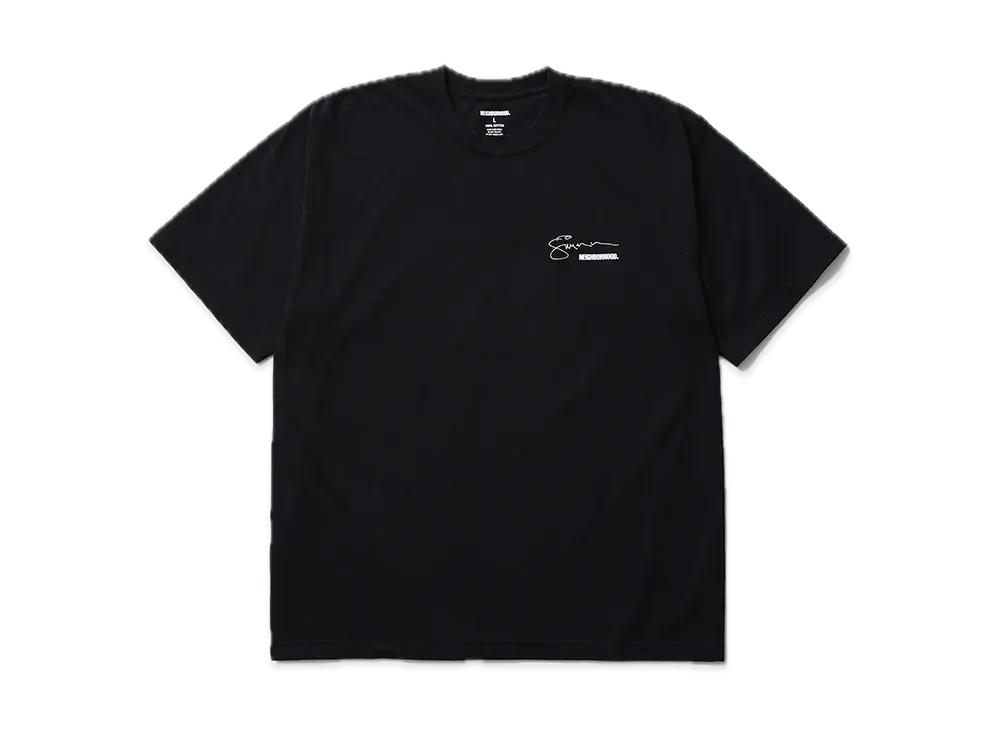 NEIGHBORHOOD x PAUL SIMONON Tee SS-2 "Black"